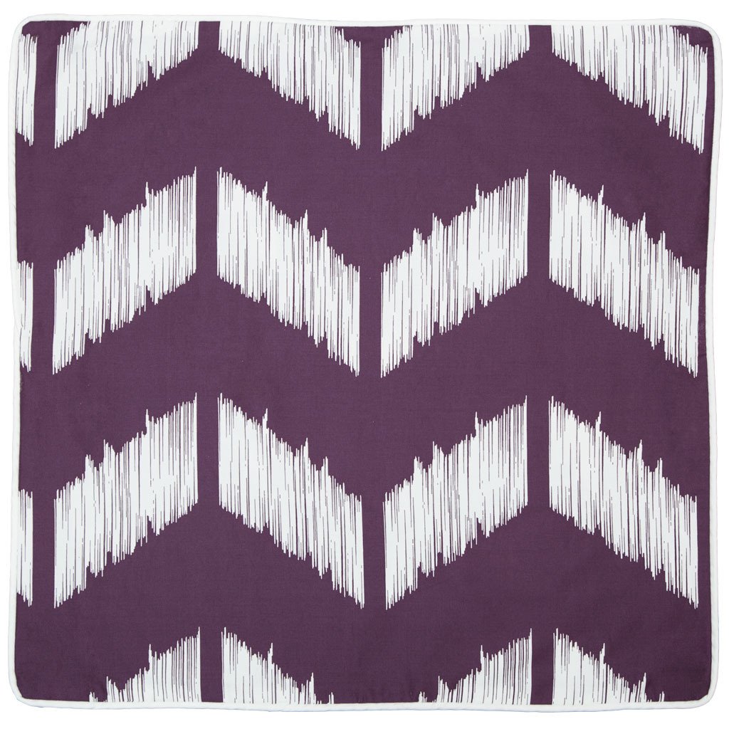 Bedroom inspiration and bedding decor | Purple Addison Euro Sham Duvet Cover | Crane and Canopy