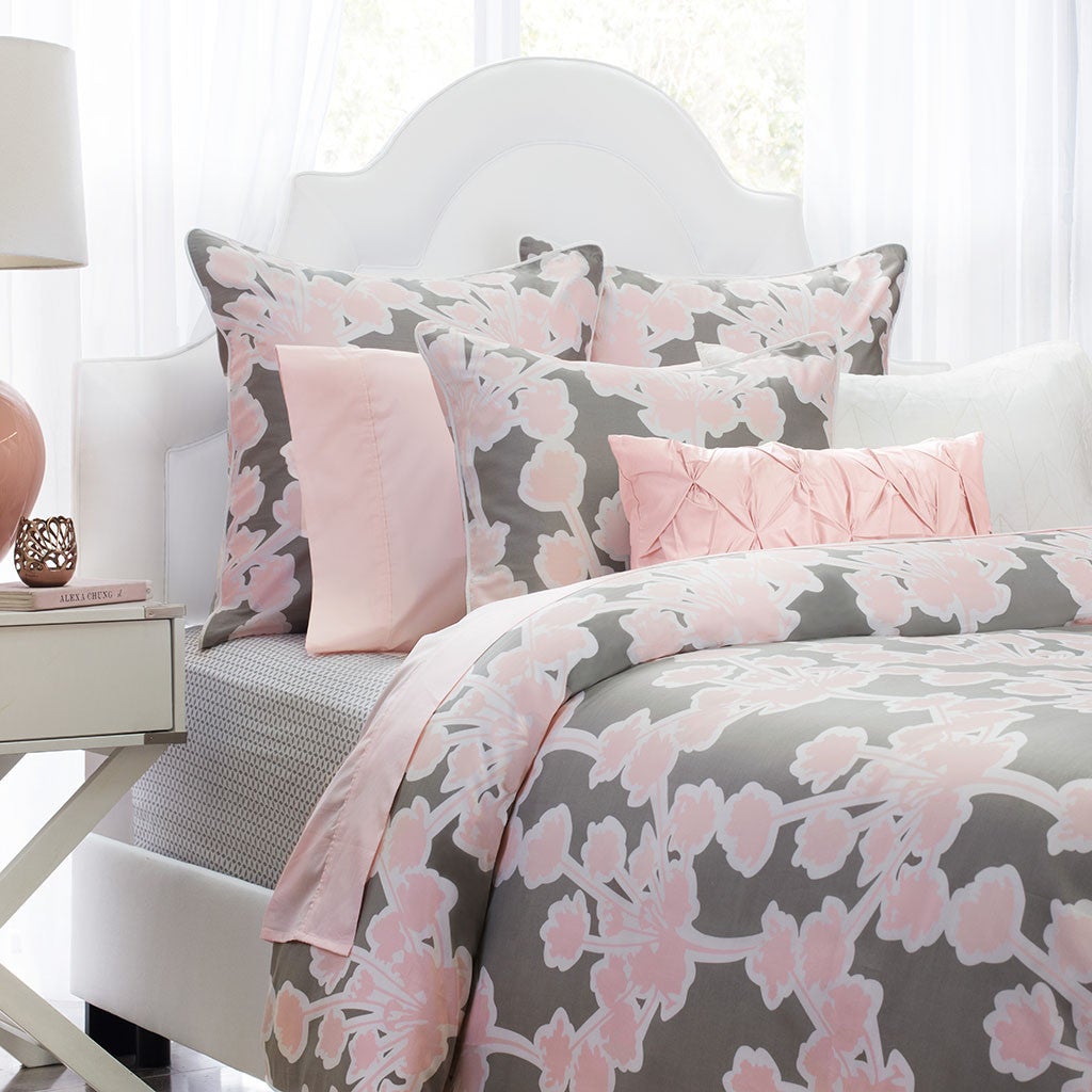 Pink 400 Thread Count Sheet Set (Fitted, Flat, & Pillow Cases)