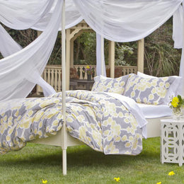 Spring Yellow Ashbury Duvet Cover