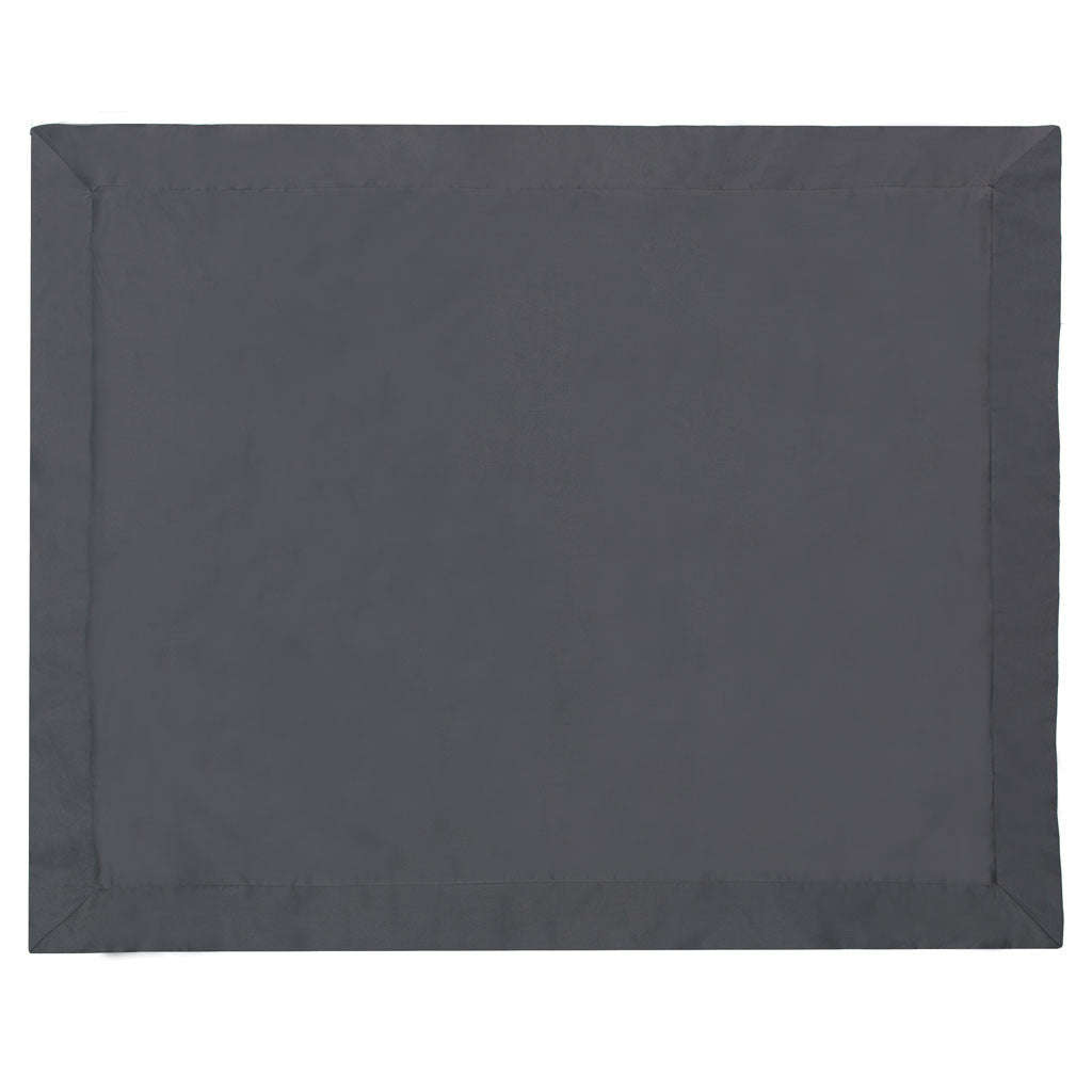 Bedroom inspiration and bedding decor | Peninsula Charcoal Grey Sham Pair Duvet Cover | Crane and Canopy