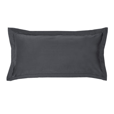 Peninsula Charcoal Grey Throw Pillow