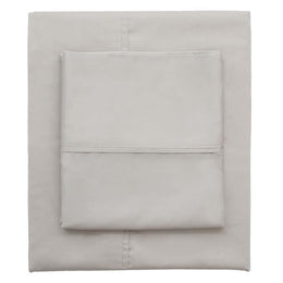 Dove Grey 400 Thread Count Pillowcase Pair