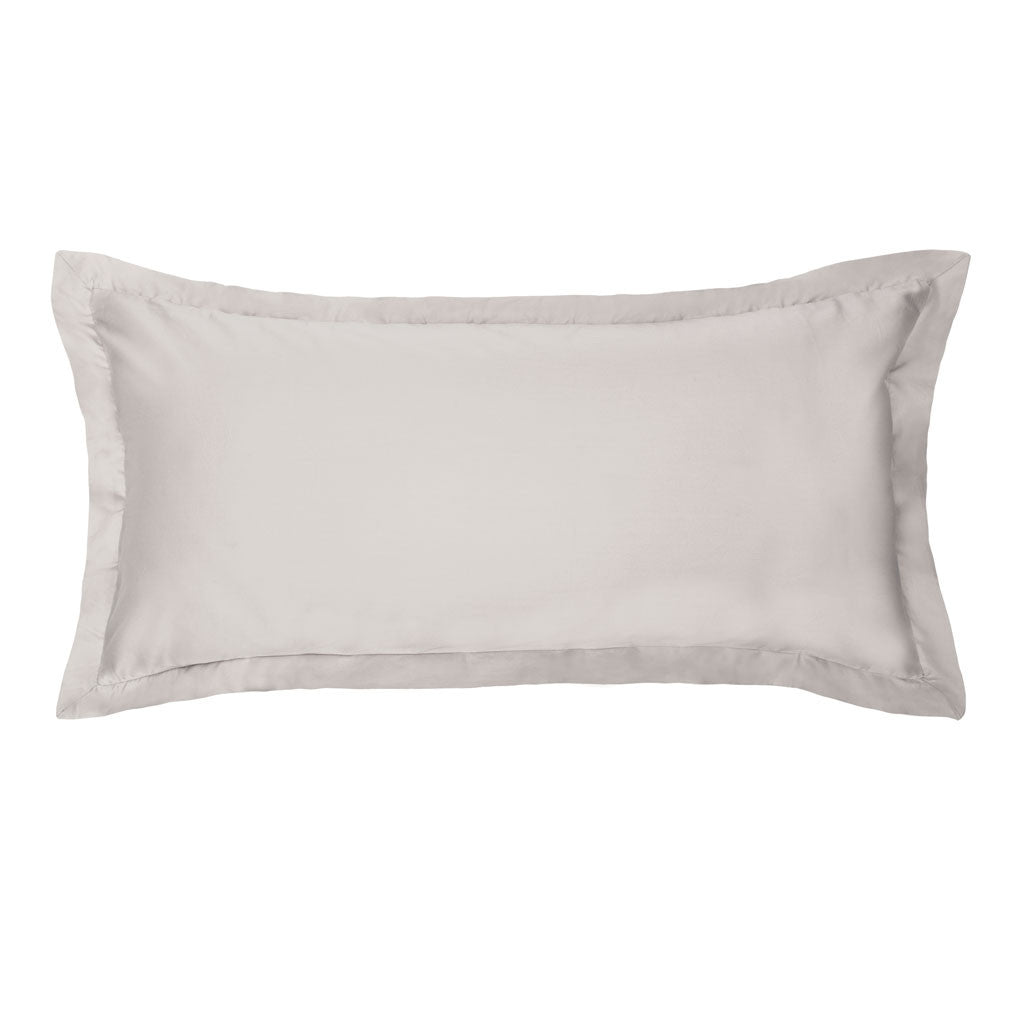 Bedroom inspiration and bedding decor | Peninsula Dove Grey Throw Pillow Duvet Cover | Crane and Canopy