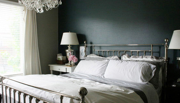 Crane and Canopy Designer Bedding as seen in Emily Jones Design