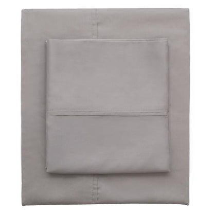 English Grey 400 Thread Count Sheet Set 2 (Fitted & Pillow Cases)