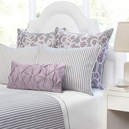 Grey Larkin Duvet Cover