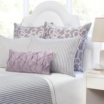 Grey Larkin Duvet Cover