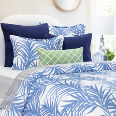 Bedroom inspiration and bedding decor | Blue Laguna Duvet Cover | Crane and Canopy