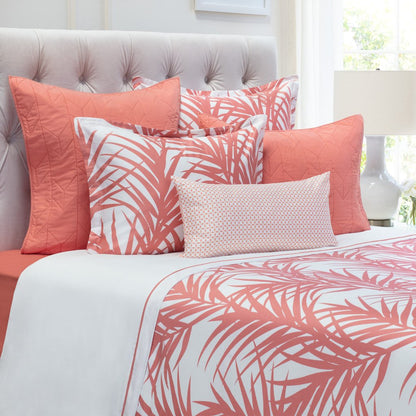 Coral Laguna Duvet Cover