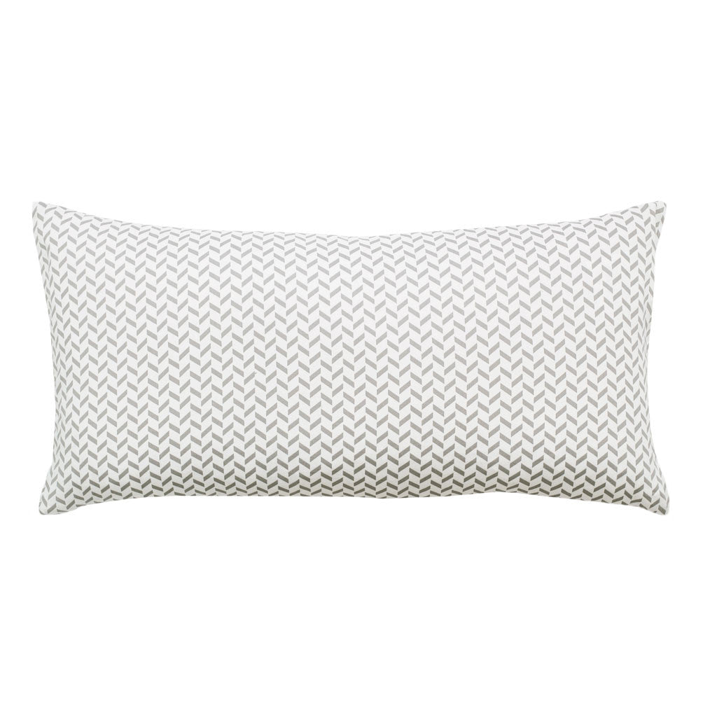 Bedroom inspiration and bedding decor | Grey Herringbone Throw Pillow Duvet Cover | Crane and Canopy