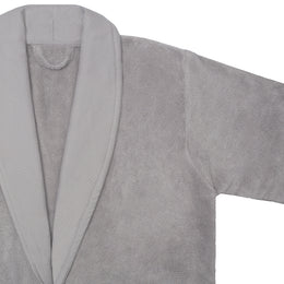 light-grey-plush-cotton-bathrobe