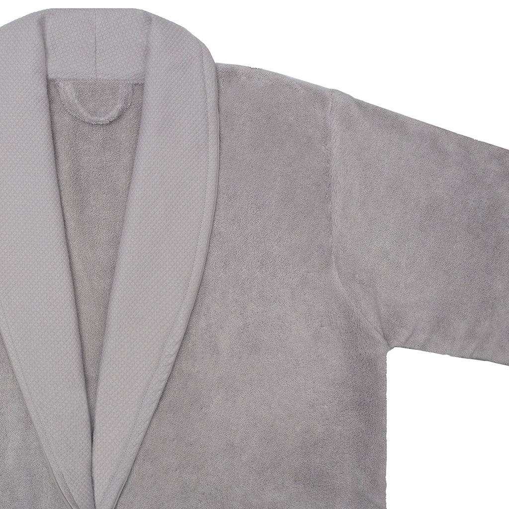 light-grey-plush-cotton-bathrobe