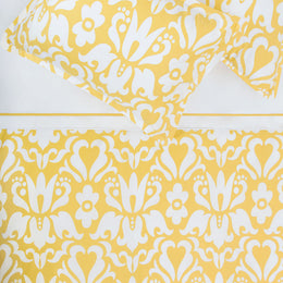 Montgomery Yellow Duvet Cover