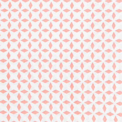 Coral Morning Glory Flat Sheet