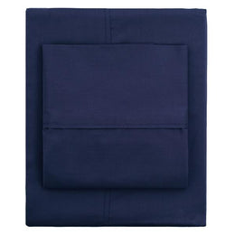Navy Blue 400 Thread Count Pillowcase Pair
