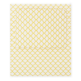 Yellow Cloud Fitted Sheet