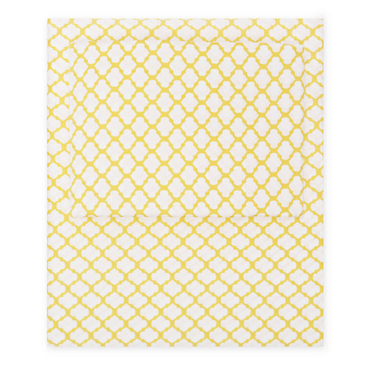 Yellow Cloud Fitted Sheet