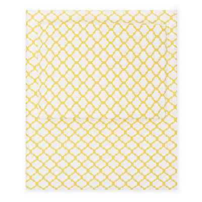 Yellow Cloud Pillowcase Pair