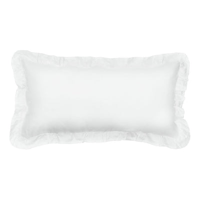 Soft White Vienna Throw Pillow